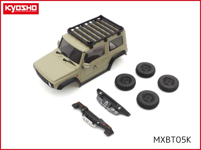 京商 MXBT05K BS MX01 スズキ ジムニーシエラ APIO JIMNY TS4 カーキ