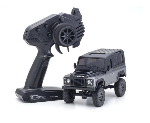 2022年6月発売予定/予約 32526GM ミニッツ4×4レディセット ランドローバーディフェンダー90 グレー/ブラック 2022年6月発売予定/予約 32526GM ミニッツ4×4レディセット ランドローバーディフェンダー90 グレー/ブラック