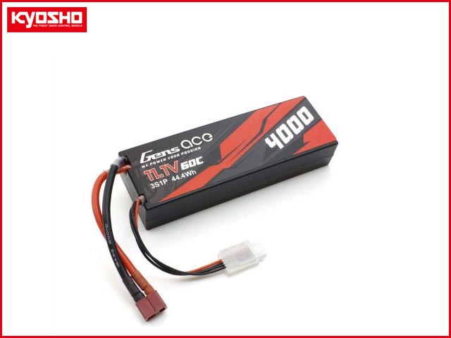 京商 GAB4302 Gens ace LiPo 4000 ストレートパック (60C/11.1V 