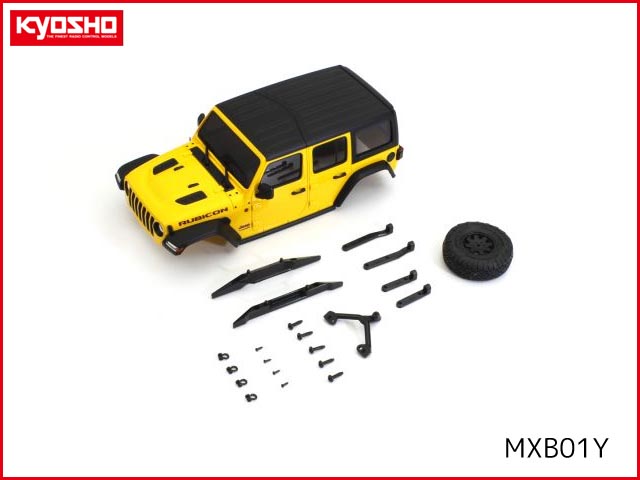 (セール) 京商　MXB01Y　BS MX-01 ジープ ラングラー ルビコン ヘラヤライエロー