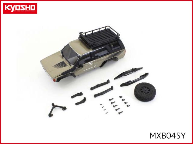 京商 MXB04SY BS MX01 トヨタ4ランナー アクセサリーパーツ付 サンドイエロー 京商 MXB04SY BS MX01 トヨタ4ランナー アクセサリーパーツ付 サンドイエロー