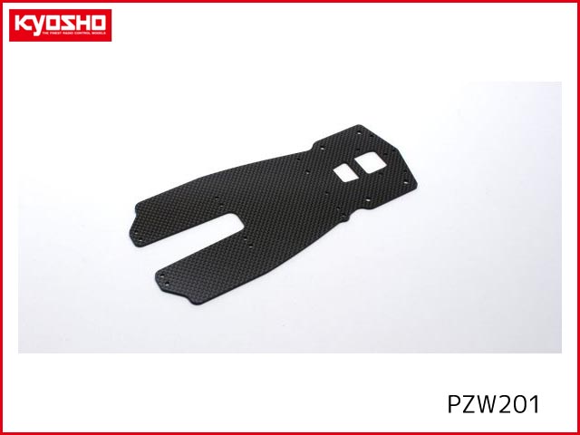 京商 PZW201 カーボンメインシャシー(プラズマLm用 京商 PZW201 カーボンメインシャシー(プラズマLm用
