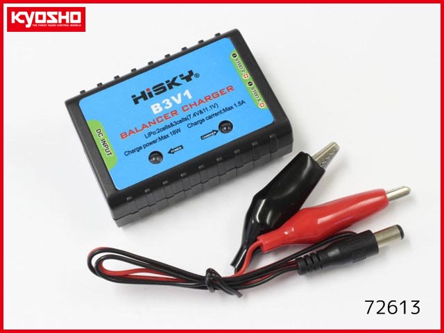 京商　72613　　DC7.4V Li-Po充電器 (HCP100S)