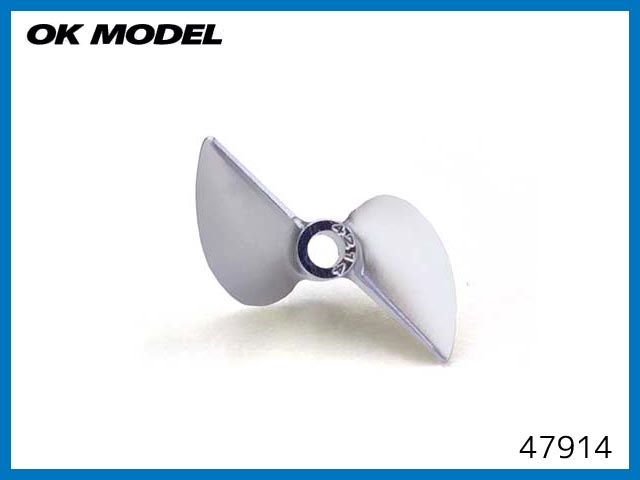ボートパーツ] OK模型　47914　　Aqua CNCアルミスクリュー 4214-2B　(お取り寄せ扱い)