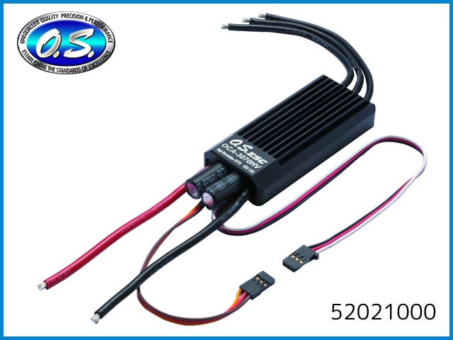 O.S.　52021000　　OCA-3070HV ブラシレスモーター専用ESC　　OS