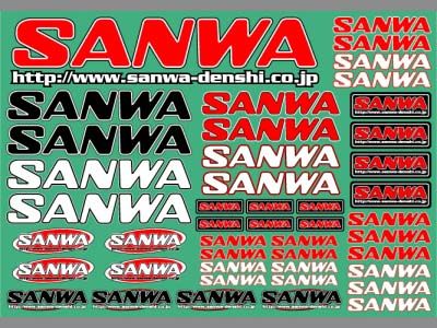 サンワ　107A90534A　　SANWAデカール (CLR)