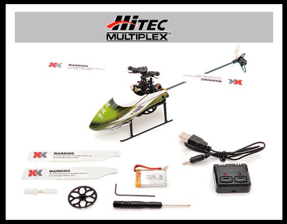 台数限定SALE 送信機レス / ハイテック(XK)　6ch ヘリコプター K100